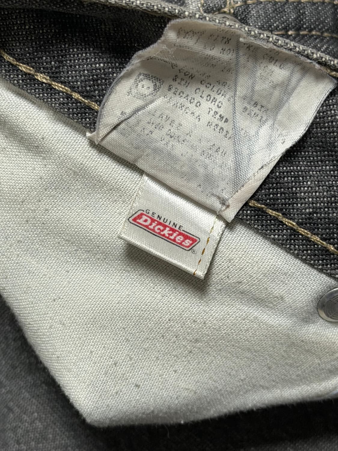 Dickies 블랙진 반바지 32 상품이미지4