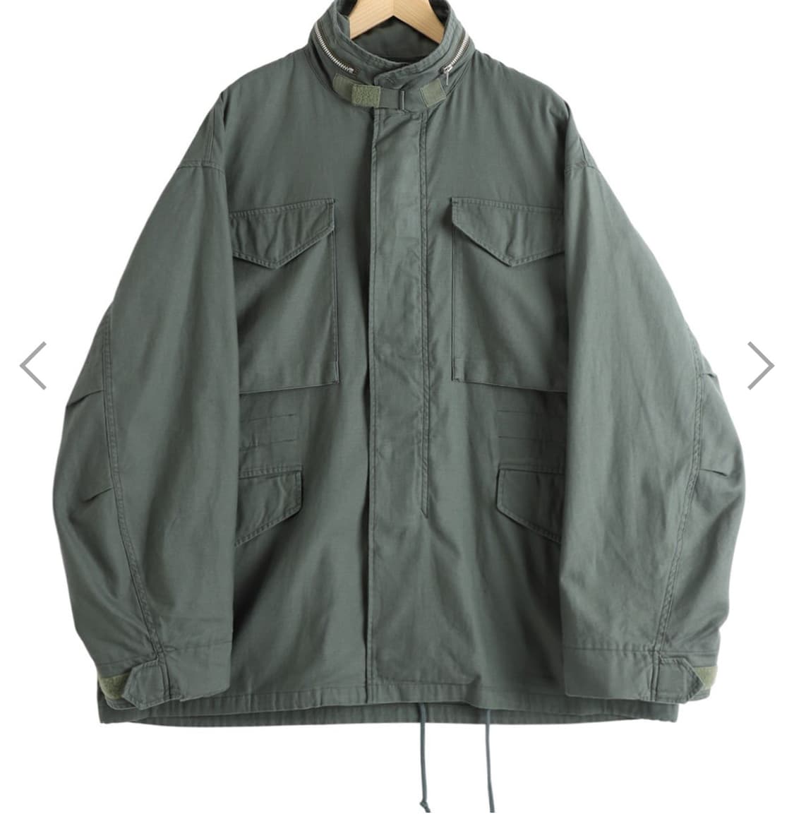 프레쉬서비스 프레시서비스 백사틴 필드 자켓 M사이즈 상품이미지2