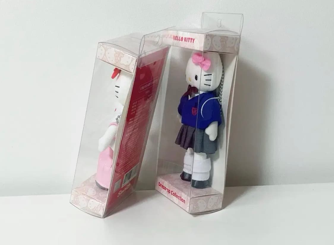 2종세트 드레스업 키티 인형 k패션 키티 교복 드업키 50주년 상품이미지2