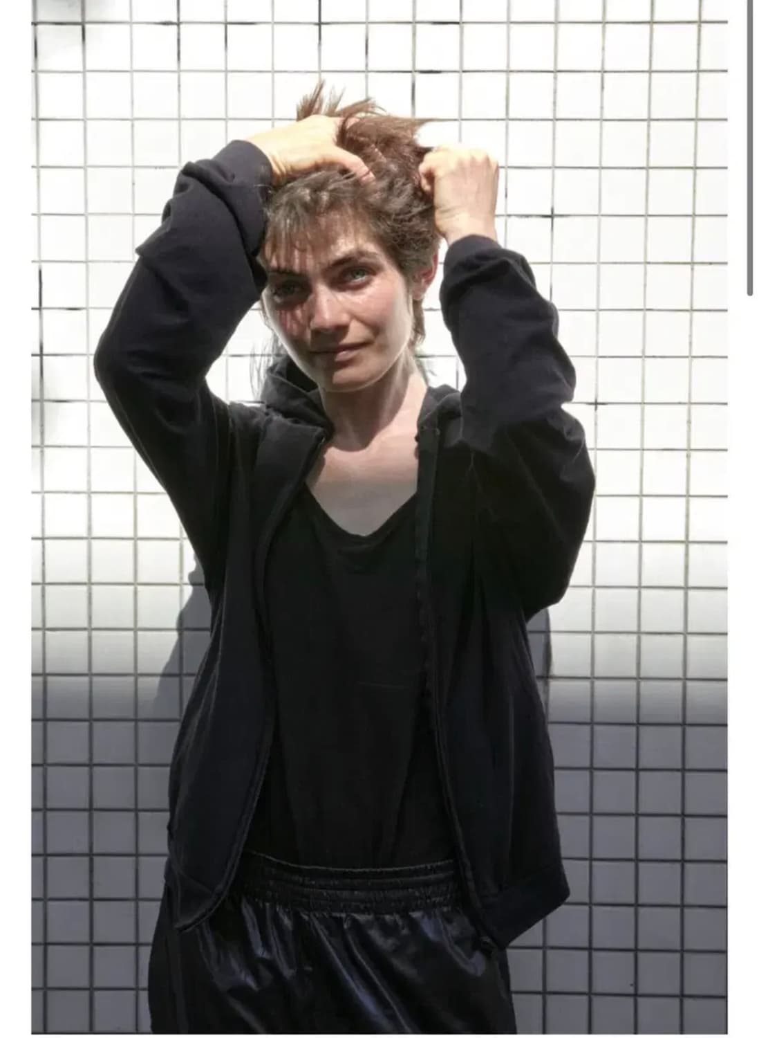 머듈 라운지 후드집업 블랙 2사이즈 상품이미지1