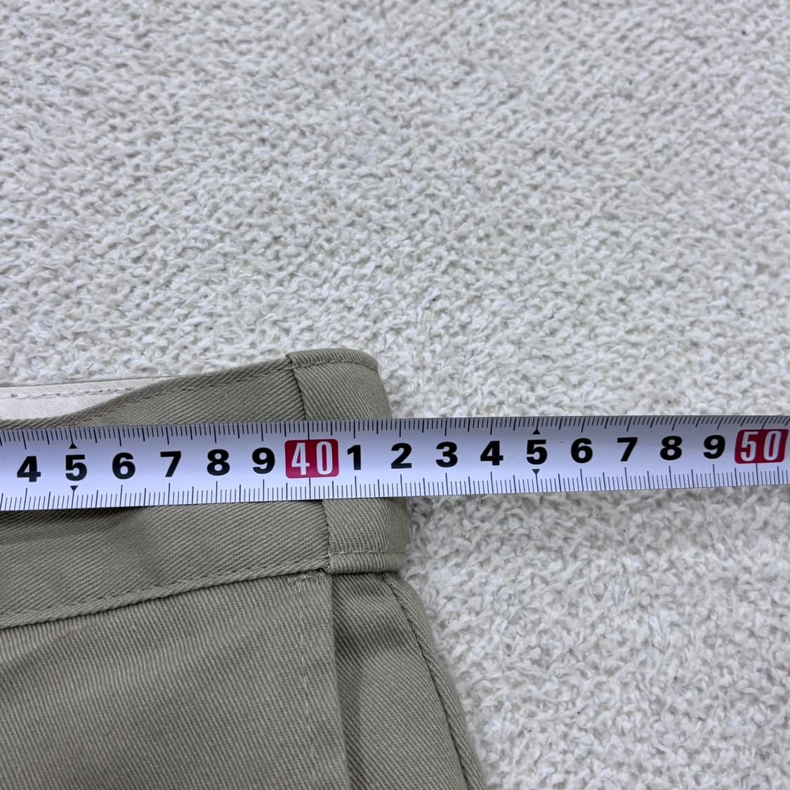 32X30 디키즈 남성 베이지 오리지널핏 워크 팬츠 0619E 상품이미지5