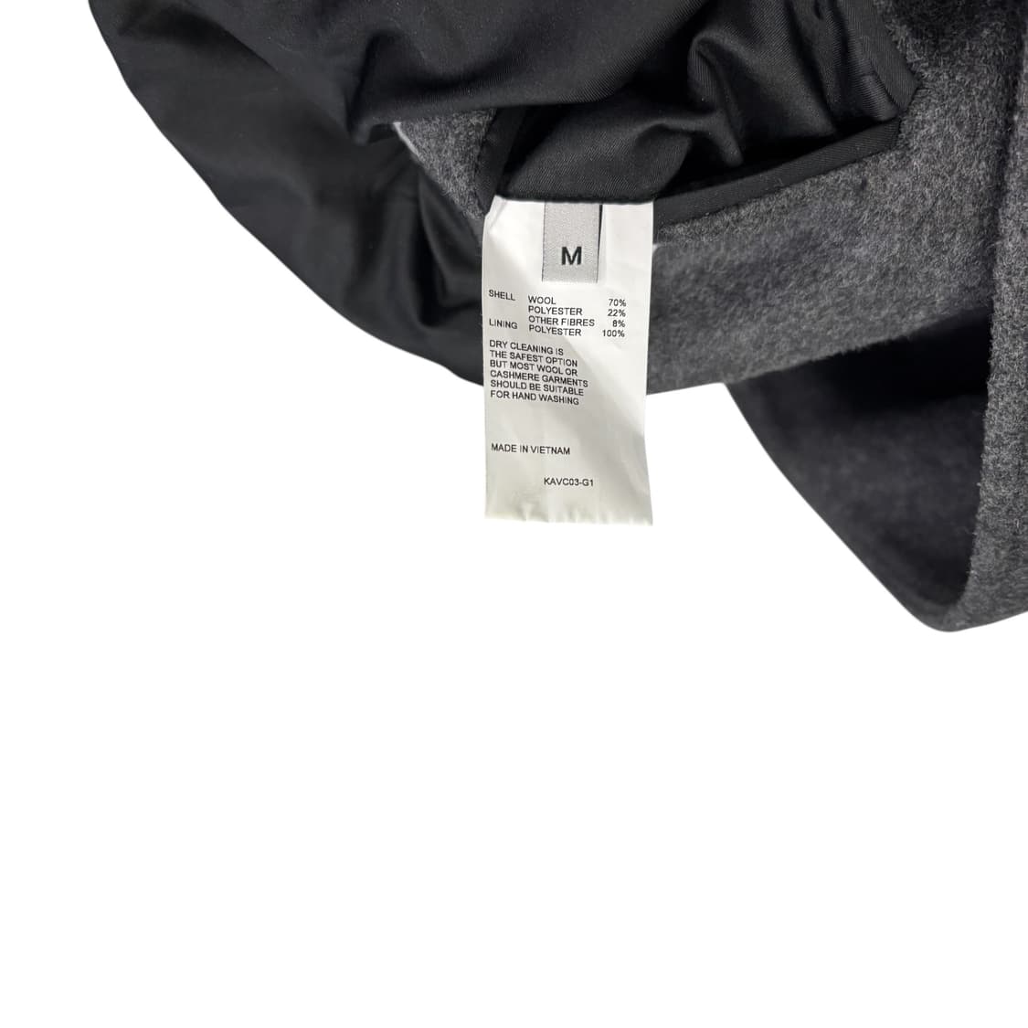 비바스튜디오 오버 핏 울 발마칸 코트 상품이미지5