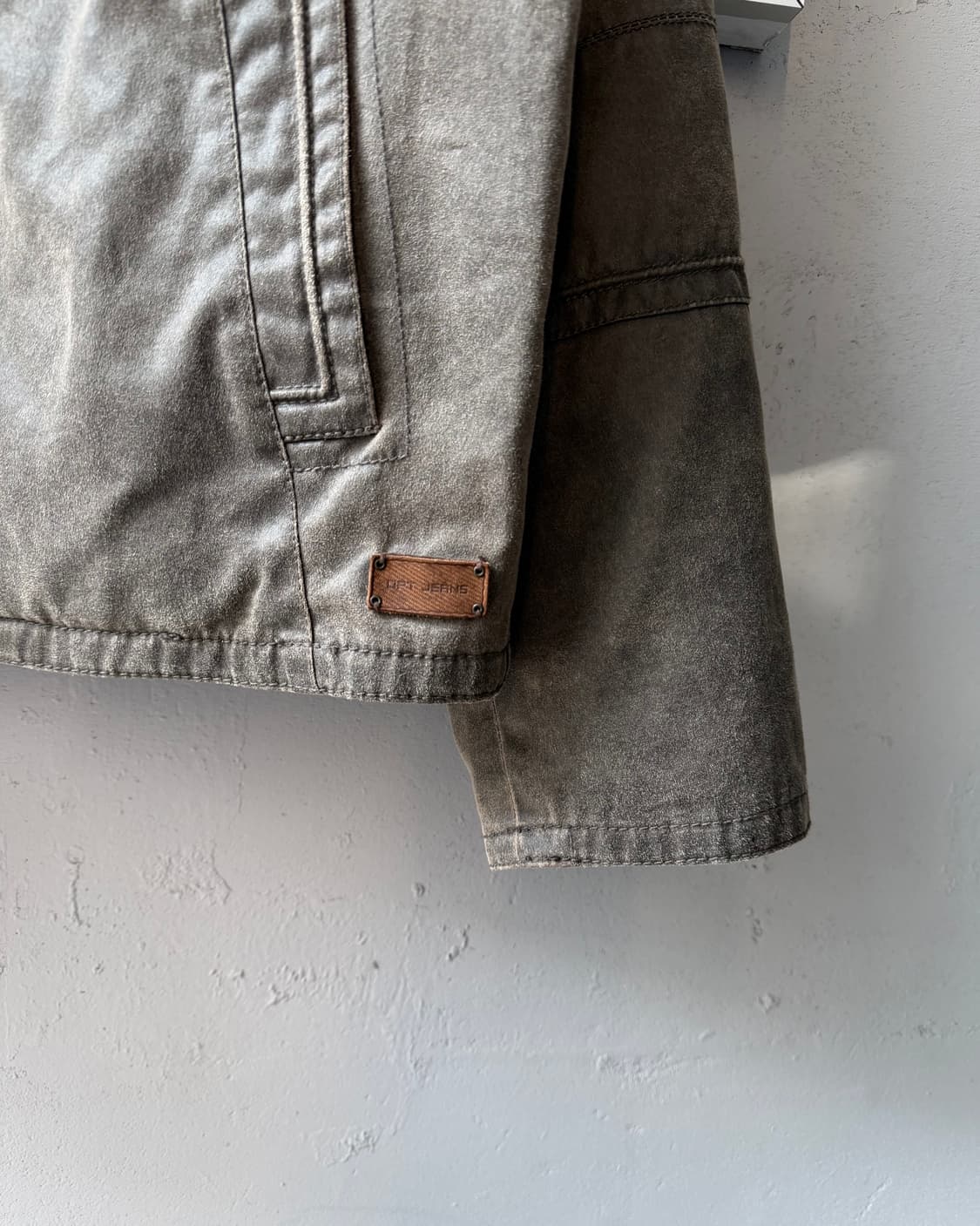 OPT JEANS cotton suede jacket 상품이미지5