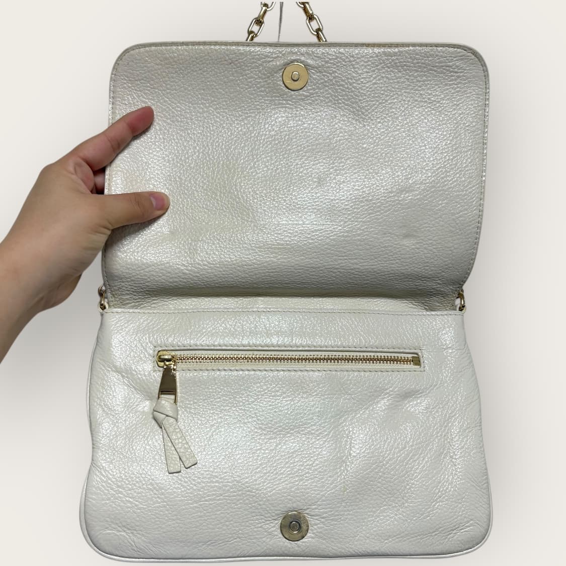 토리버치 아이보리 토트백 숄더백 상품이미지4