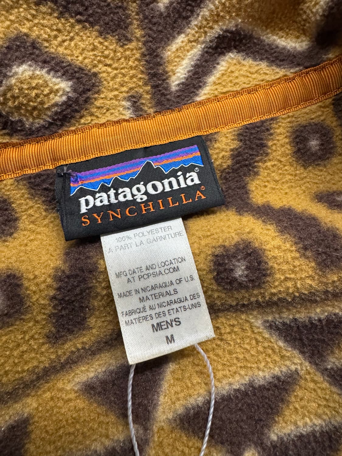 파타고니아 아즈텍 신칠라 스냅티 풀오버 M 상품이미지4