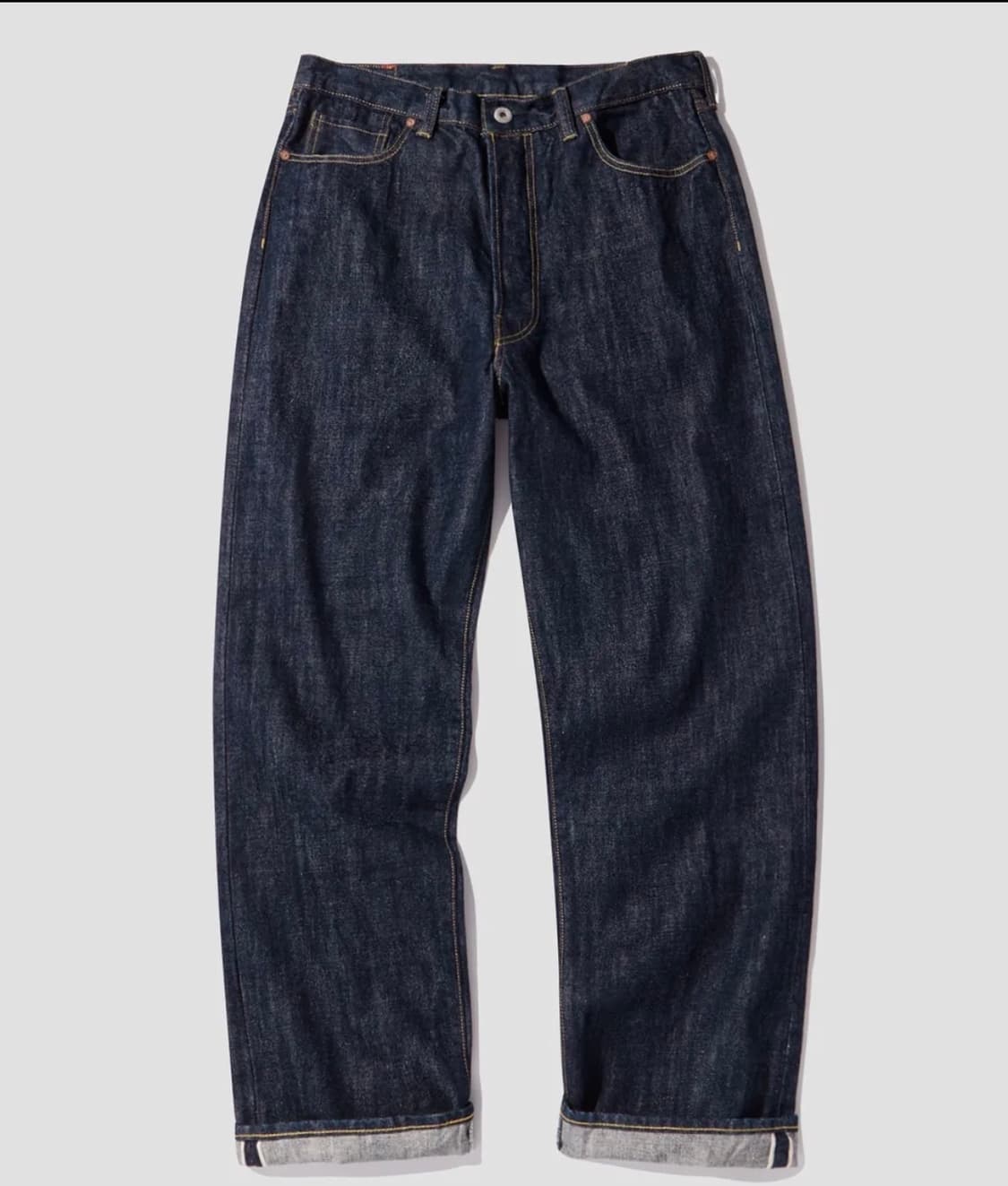 아웃스탠딩 W.W ll(대전판) 데님 팬츠, 멋랩 콜라보 제품, 사이즈S 상품이미지1