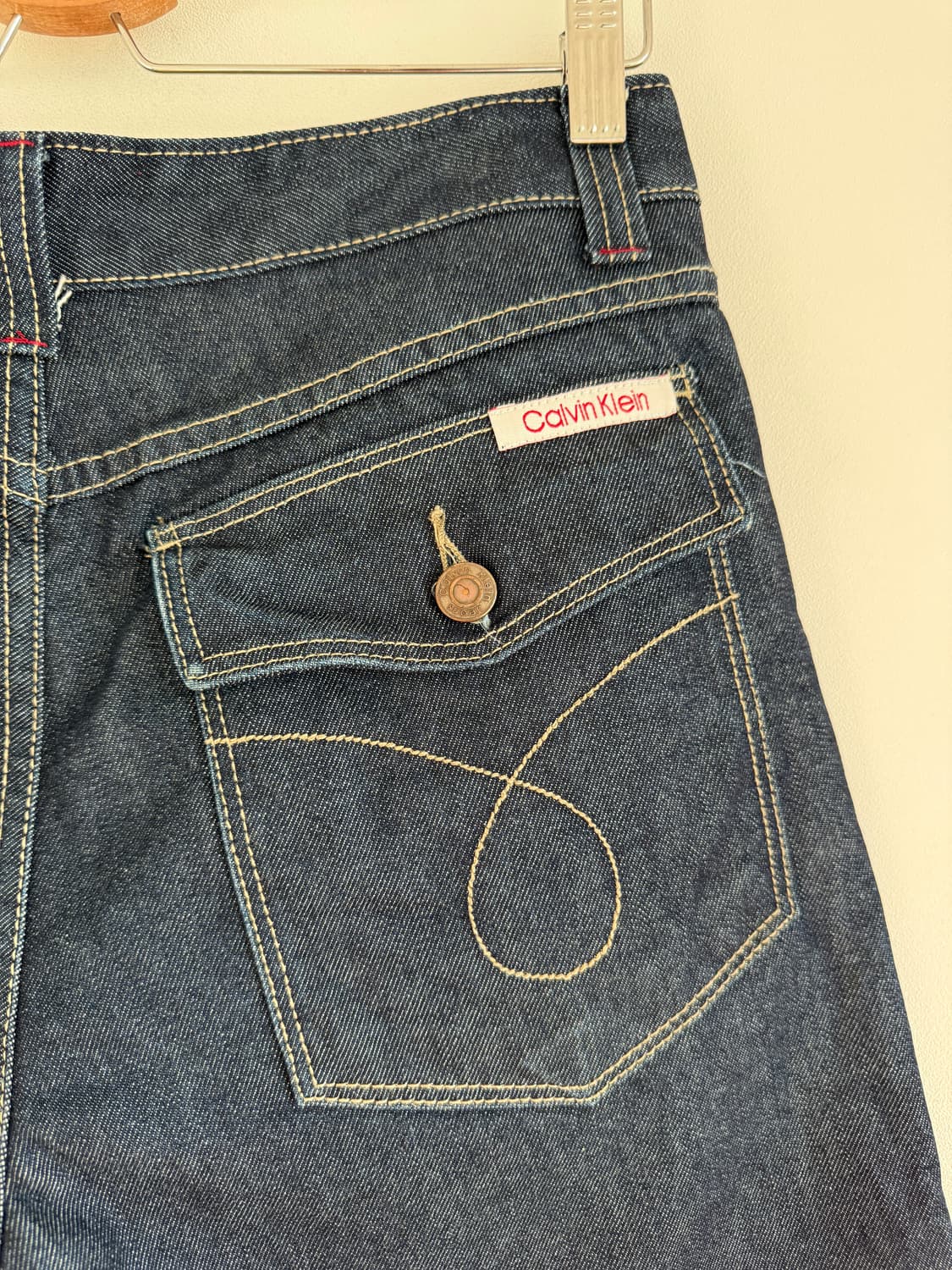 캘빈클라인(Calvin Klein) 생지 데님 팬츠 상품이미지7