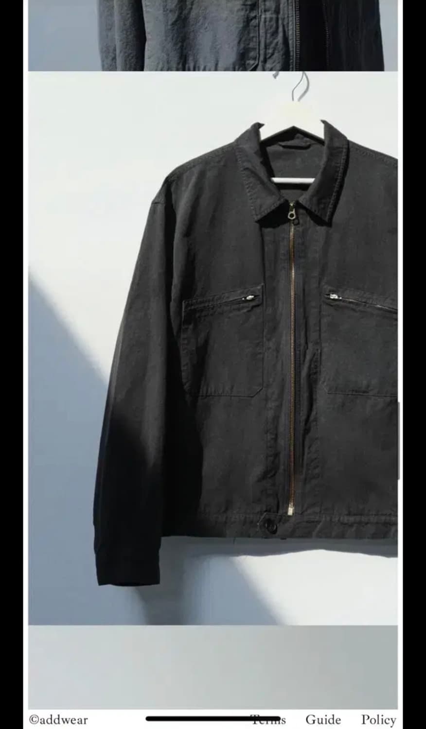 [2] 스틸네스 싸이클리스트 자켓 차콜 상품이미지1