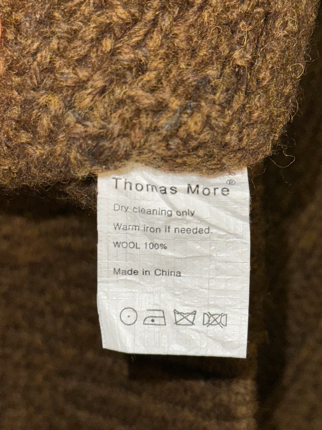 토마스모어 케이블 니트 오크브라운 L 상품이미지6