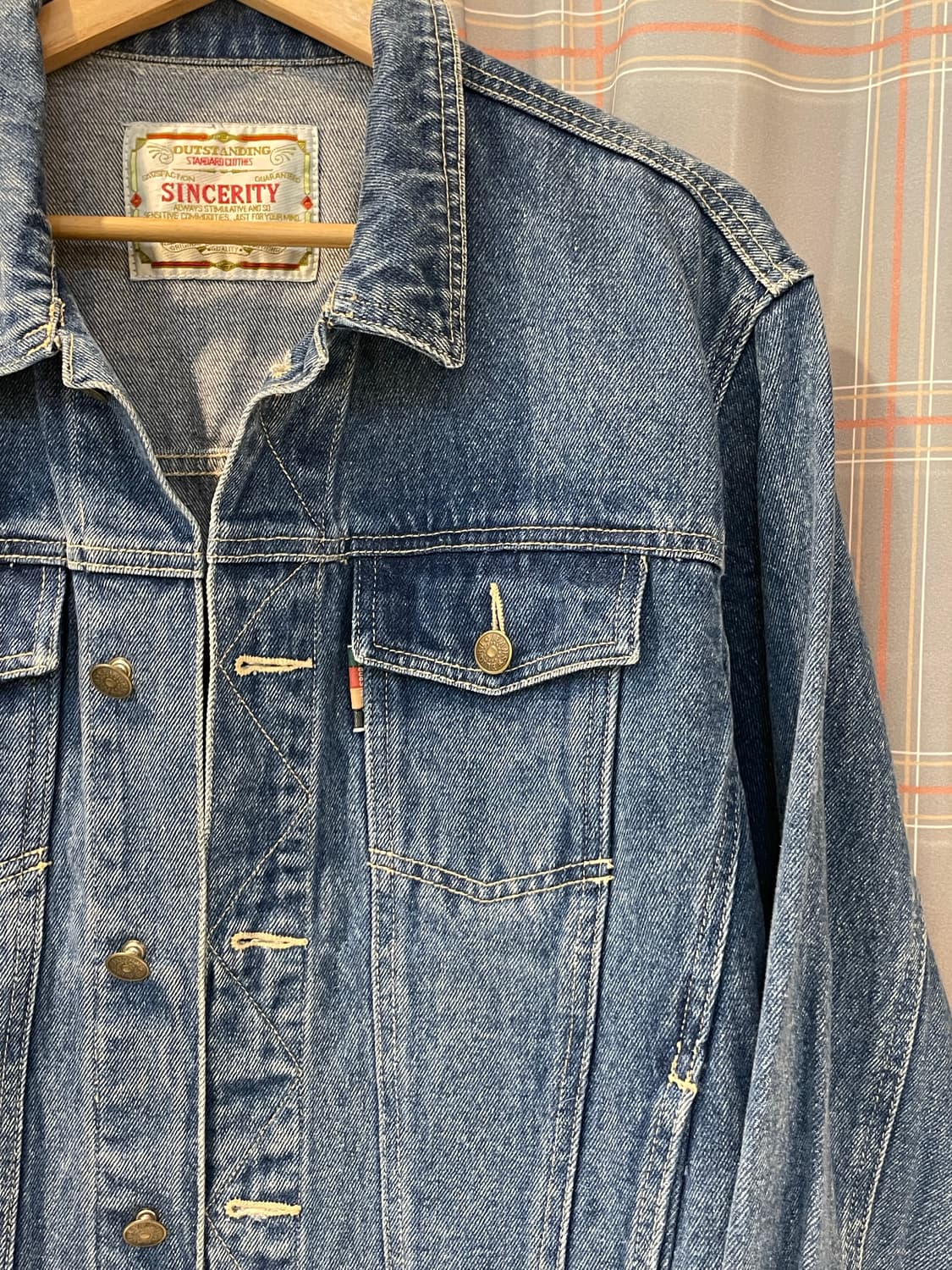 EL JOHN 엘존 빈티지 청자켓 상품이미지4