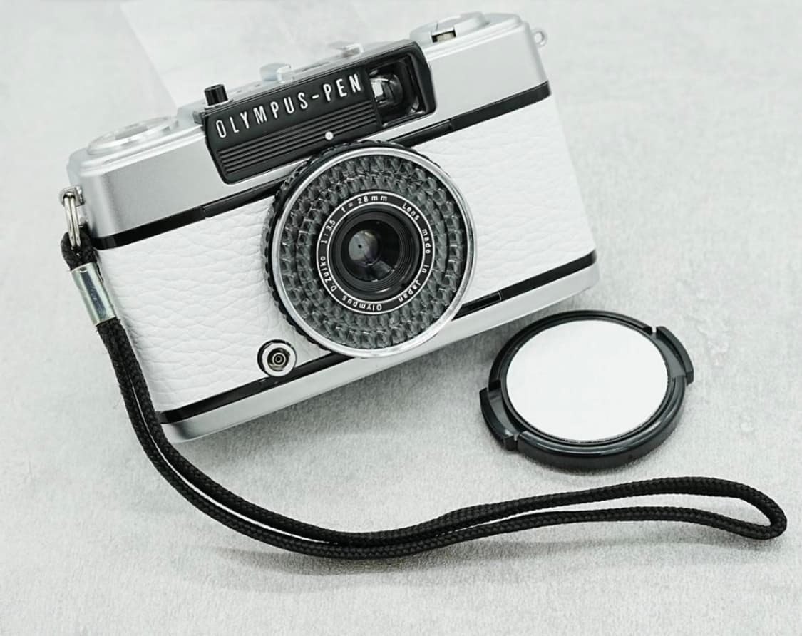 올림푸스 펜 PEN EE-3 하프 필름 카메라 희귀 (화이트) 작례o 상품이미지1