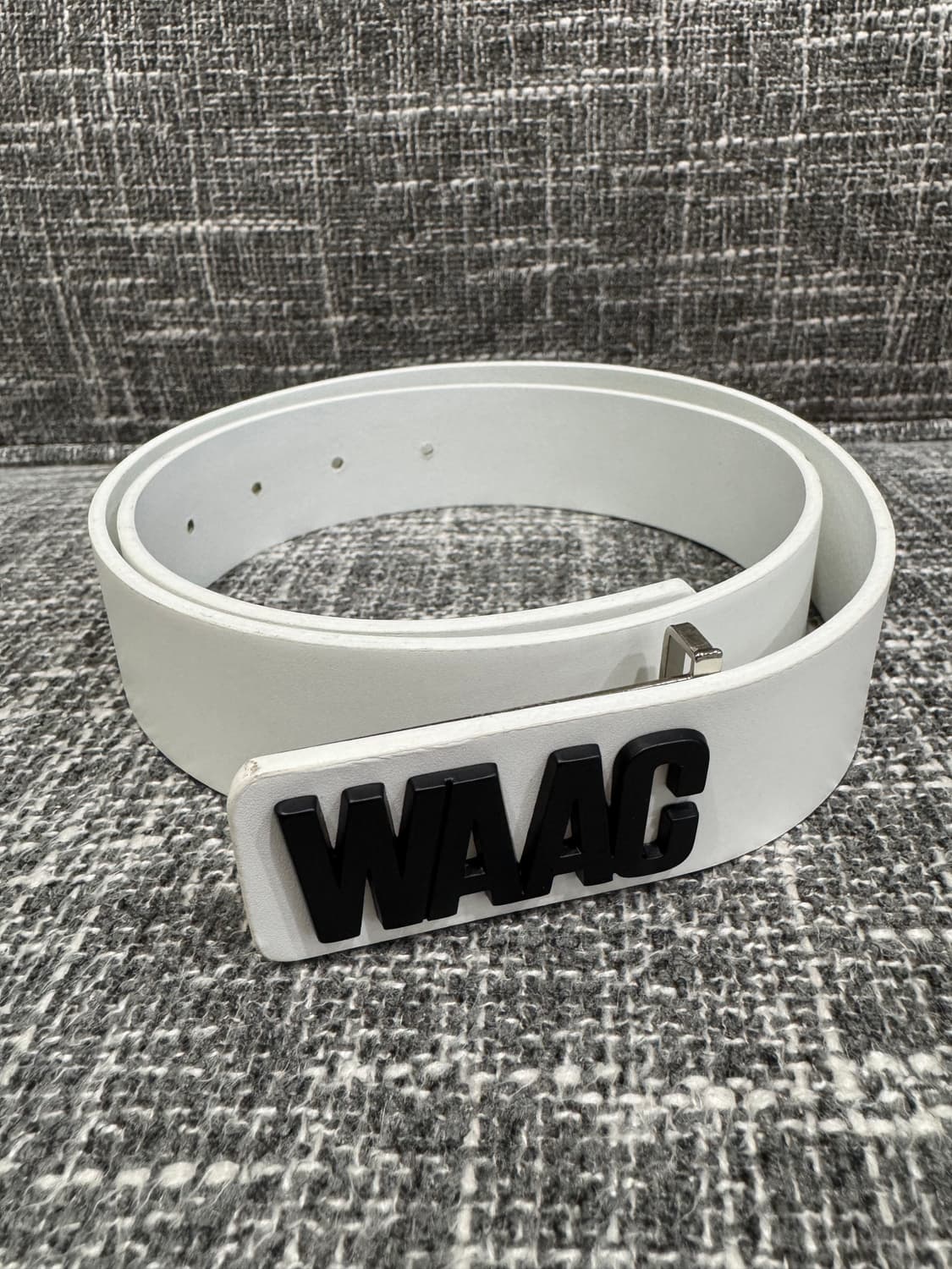 WAAC 화이트 벨트 32 상품이미지1
