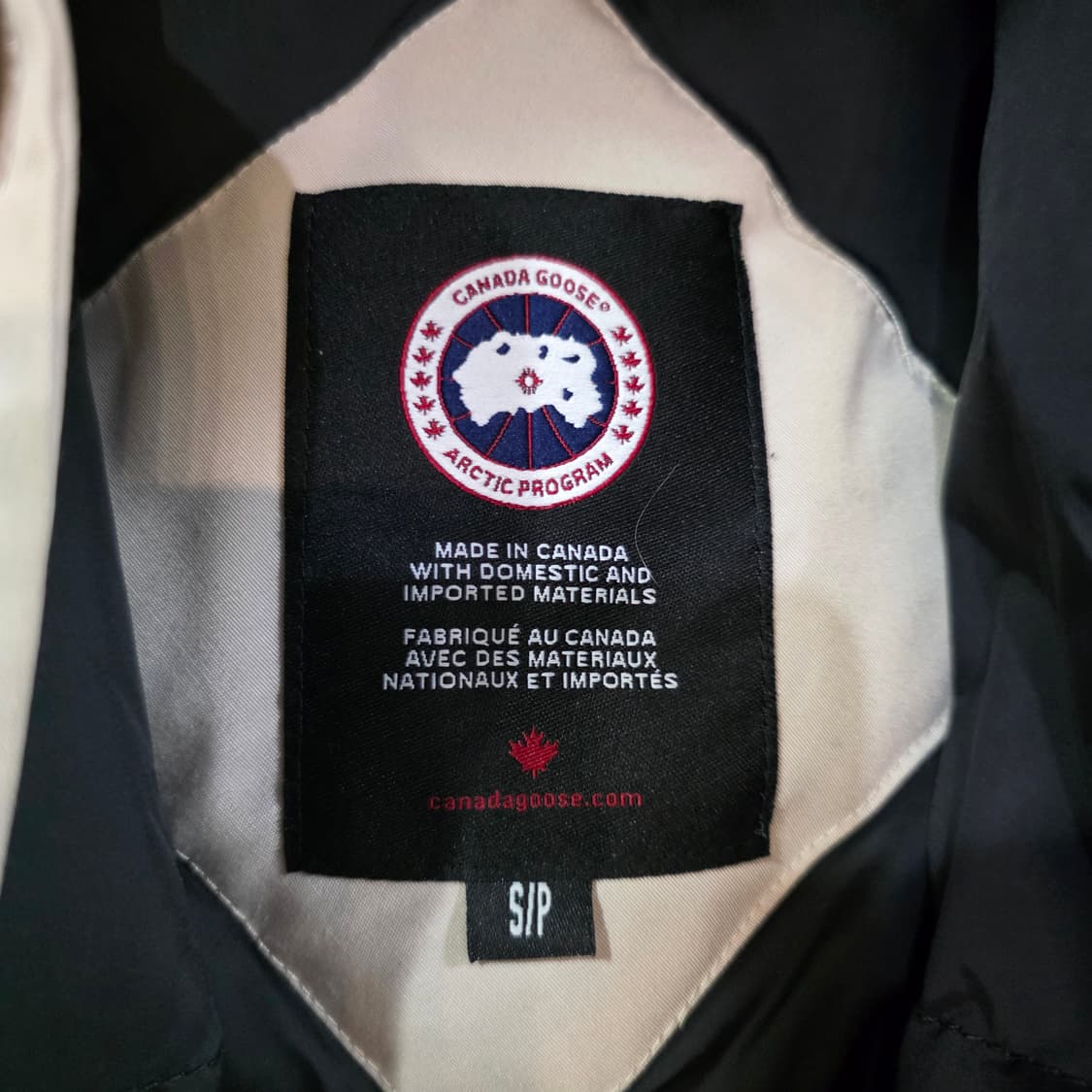 캐나다구스 아이보리 여성 칠리왁 숏패딩 S 상품이미지5