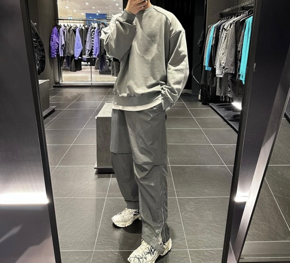 준지 나일론 로우 크러치 팬츠 48 상품이미지1