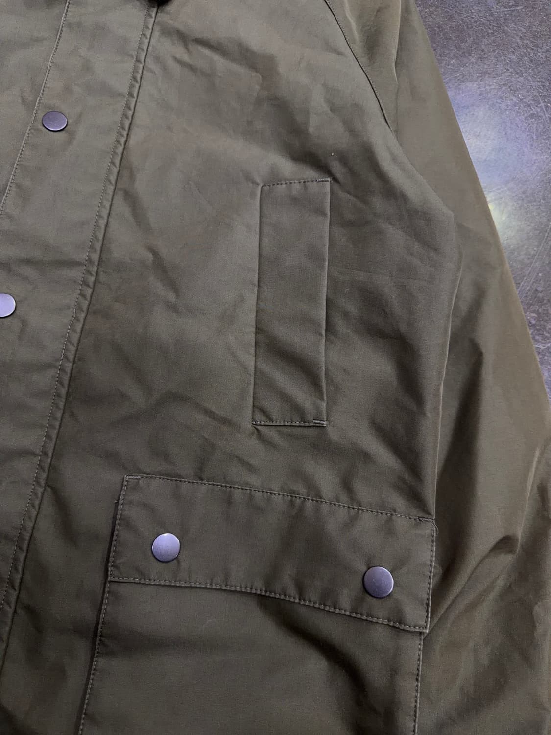 자라 클래식 논왁스 헌팅 비데일 자켓 올리브 S 상품이미지5