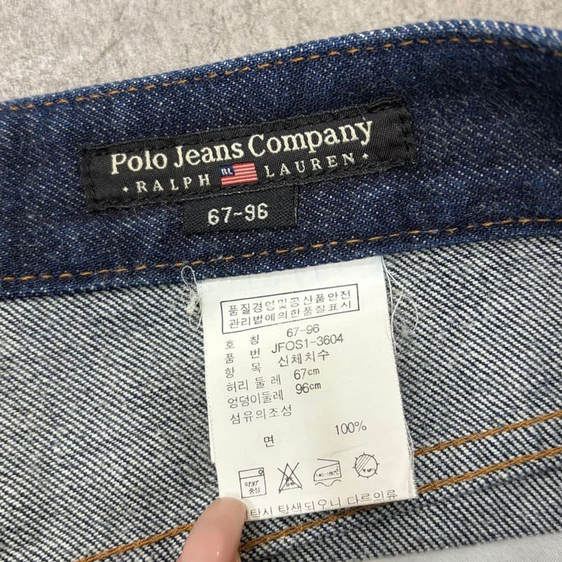 폴로 랄프로렌 데님스커트 상품이미지4