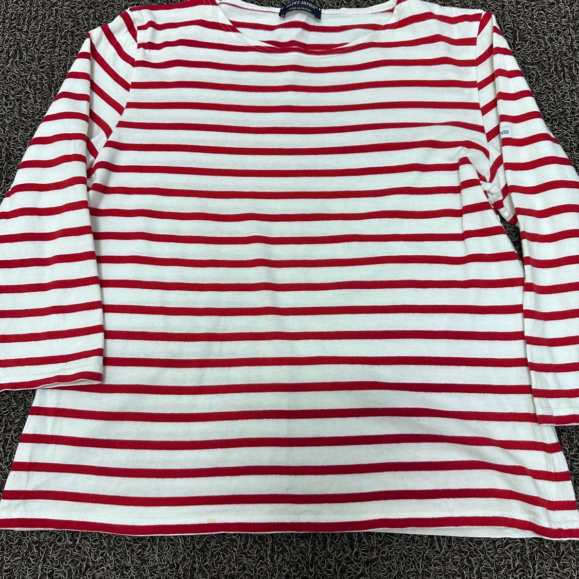 SAINT JAMES 세인트제임스 여성 스트라이프 긴팔티셔츠 SM 상품이미지3