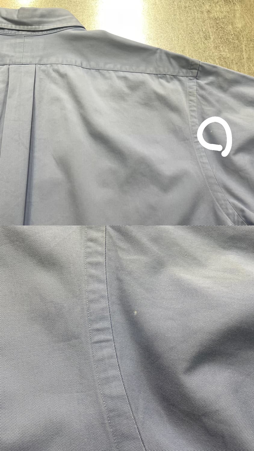 (XL) POLO 폴로 랄프로렌 솔리드 셔츠 블레이크 상품이미지10