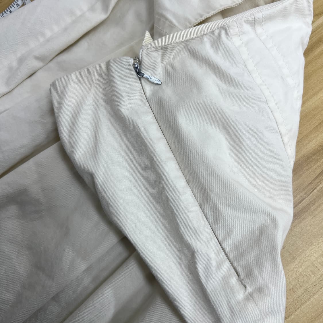 Prada 프라다 플리츠 코튼 미디 스커트 40 상품이미지6