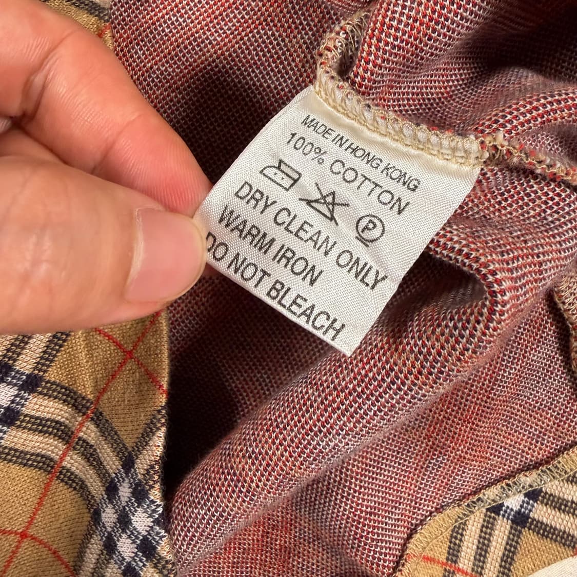 90s 버버리 pk 여자 반팔 카라티 반팔티 상품이미지4