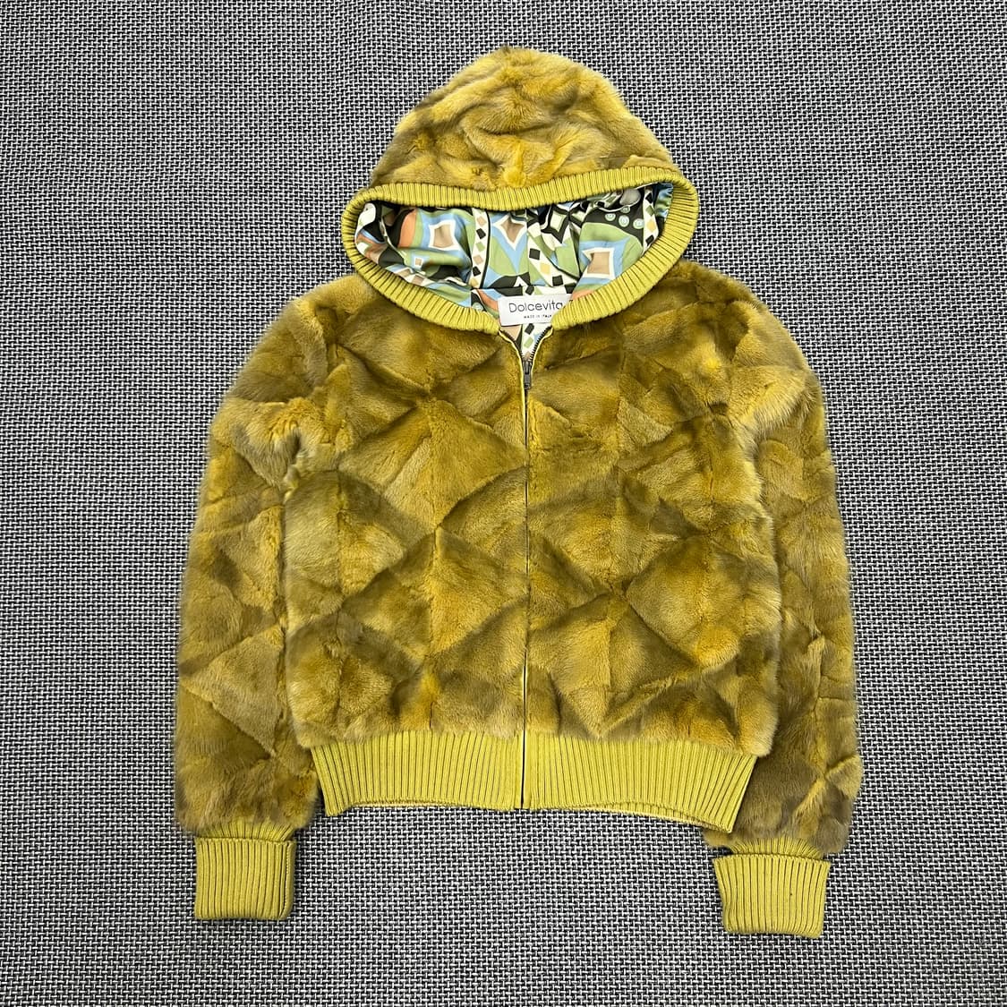 돌체비타 리얼 밍크 후드 퍼자켓 상품이미지1