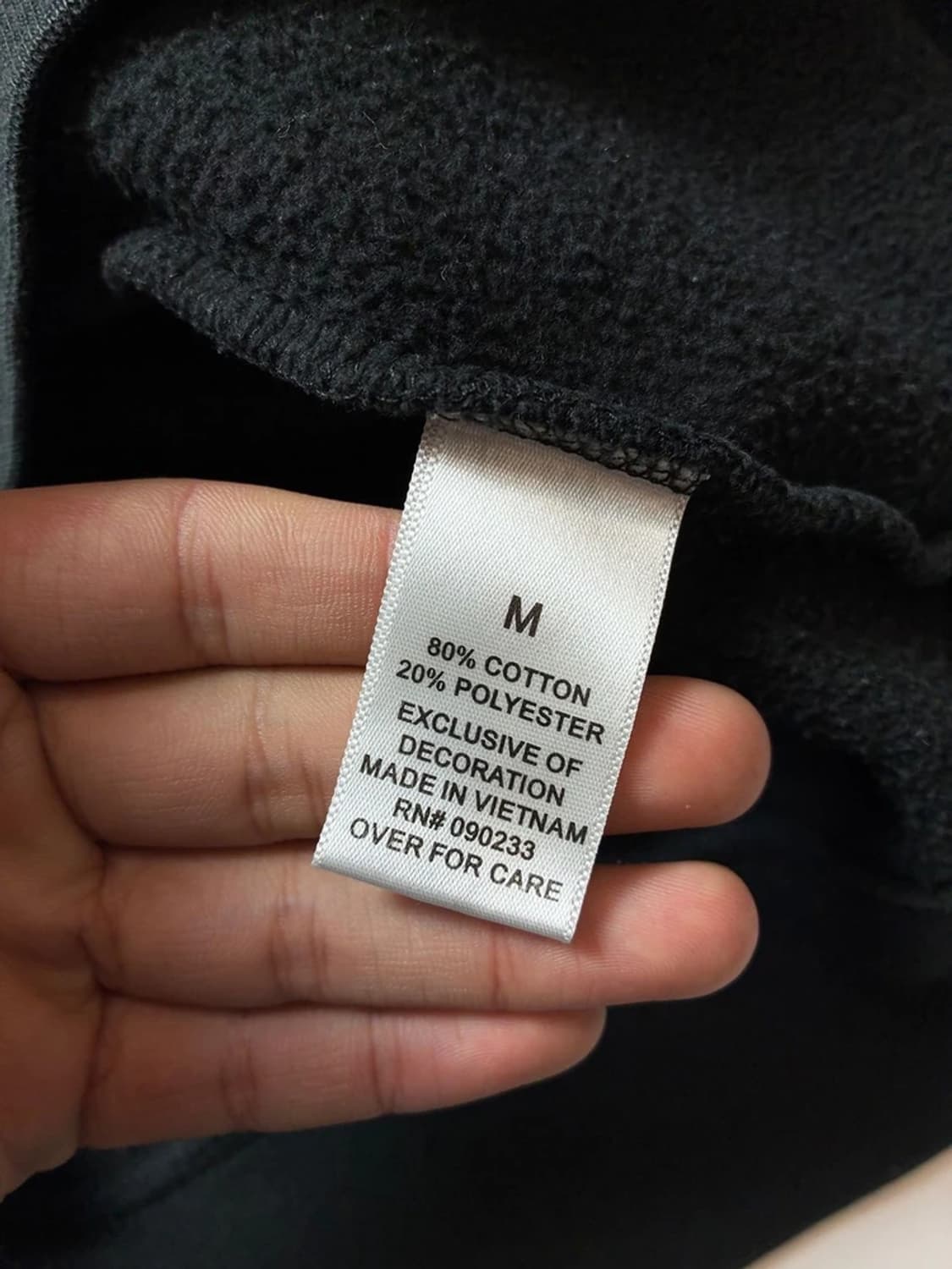 에센셜 피어오브갓 로고 시그니처 오버 맨투맨 PN8441 상품이미지9