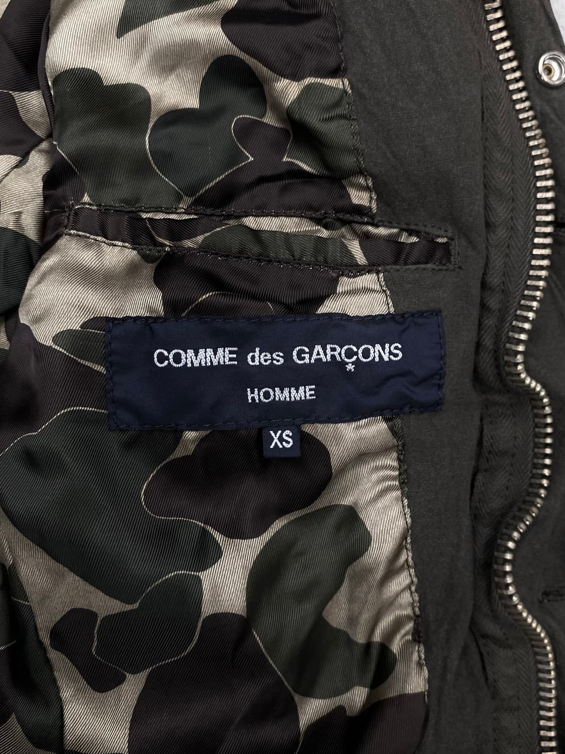 꼼데가르송 옴므 주름 가공 자켓 상품이미지7