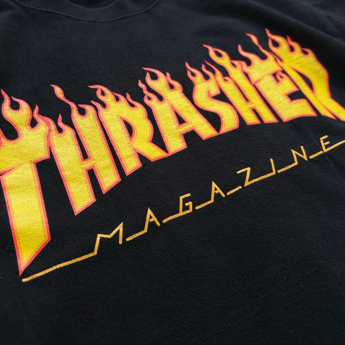 Thrasher Magazine Fire Logo T-Shirts 상품이미지3