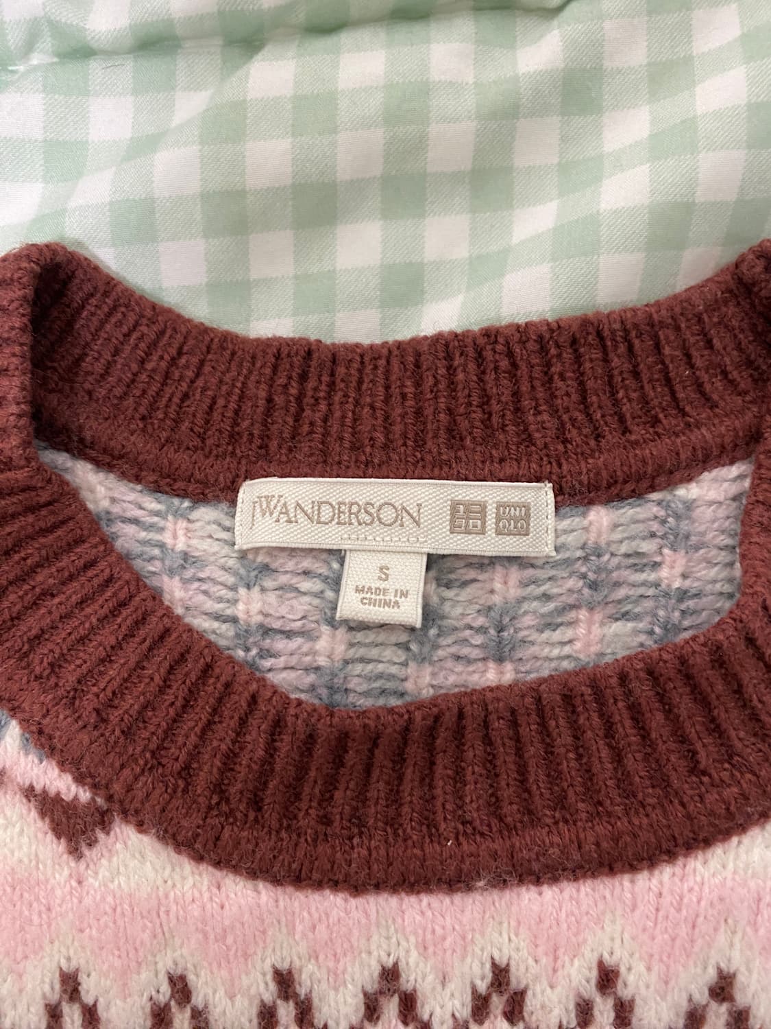 유니클로 JW앤더슨 페아아일 크루넥 스웨터 상품이미지4