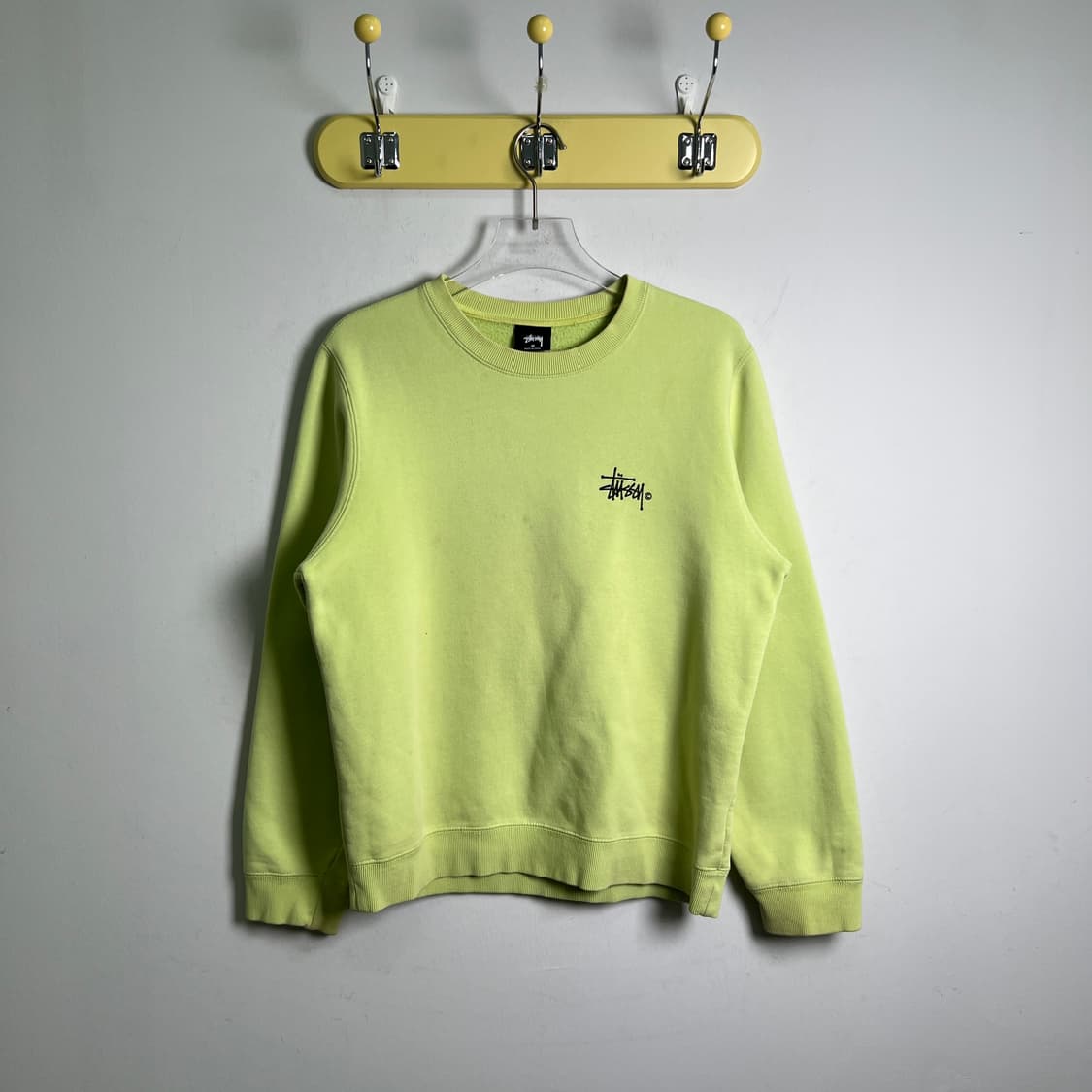 Stussy 스투시 베이직 스투시 크루넥 맨투맨 M 상품이미지1