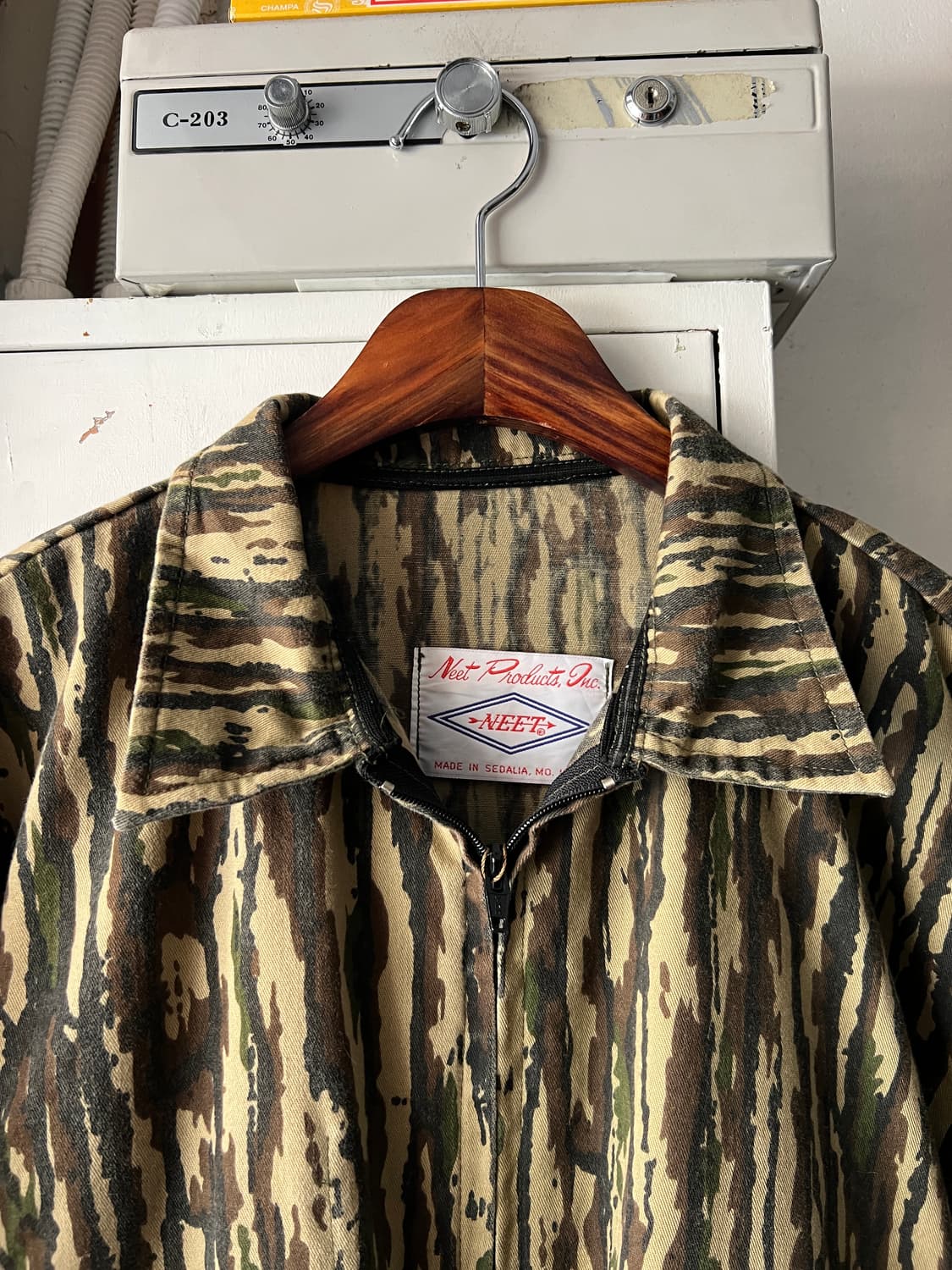 [L]90's Made in USA 리얼트리 정글카모 헌팅 자켓 상품이미지2