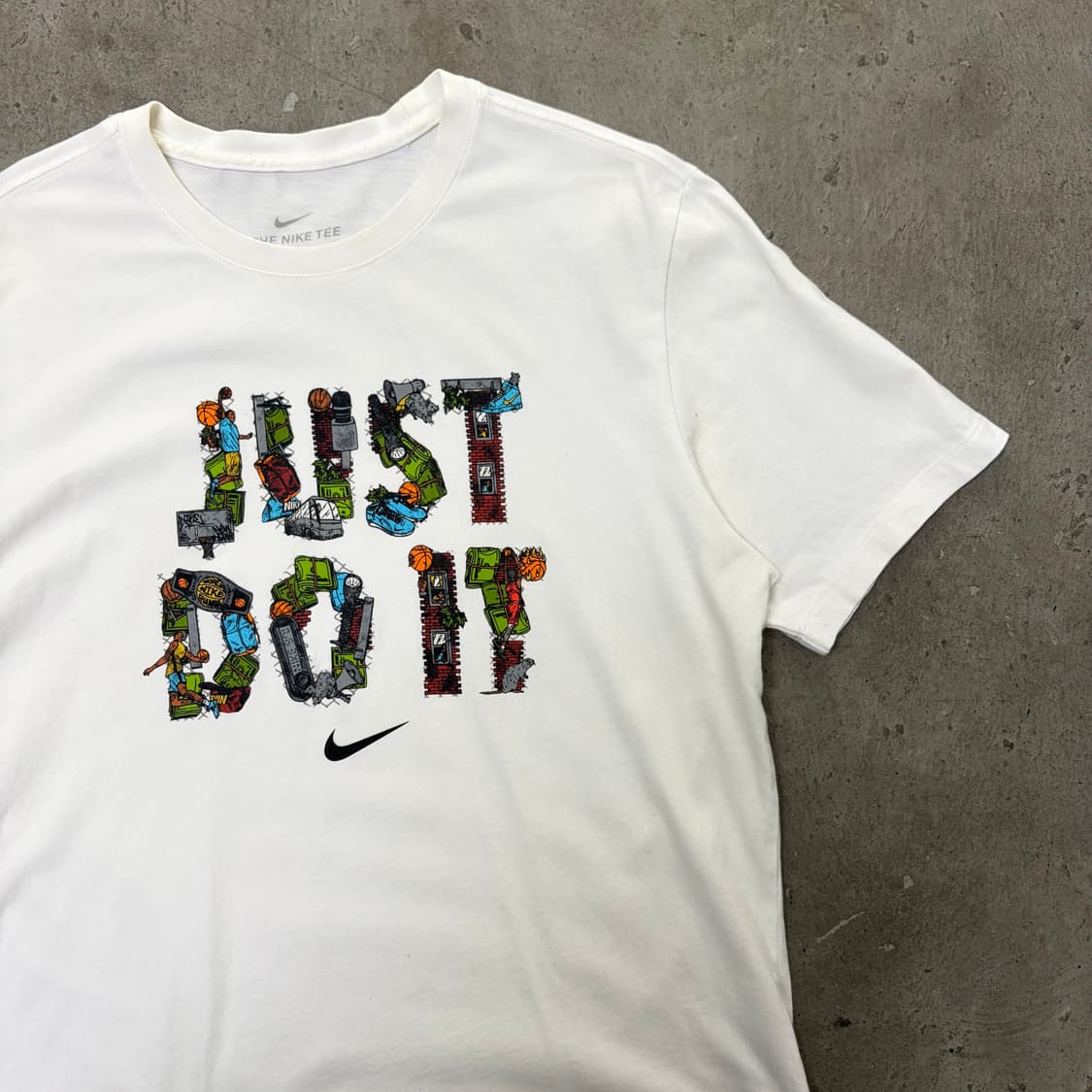 나이키 화이트 반팔티[2179] 상품이미지3