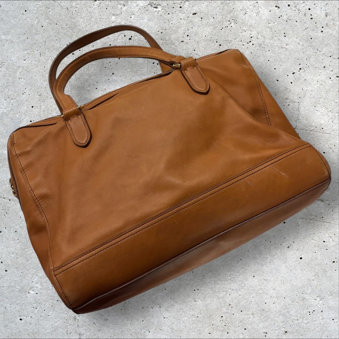 폴로랄프로렌 브라운 레더 숄더 토트백 가방 상품이미지2