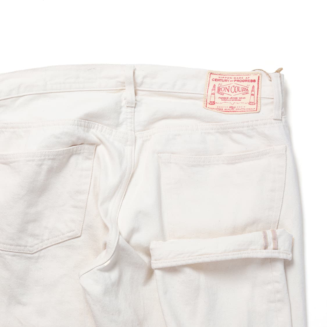 본쿠라 Boncura 66 Off White Denim Pants 
 상품이미지7