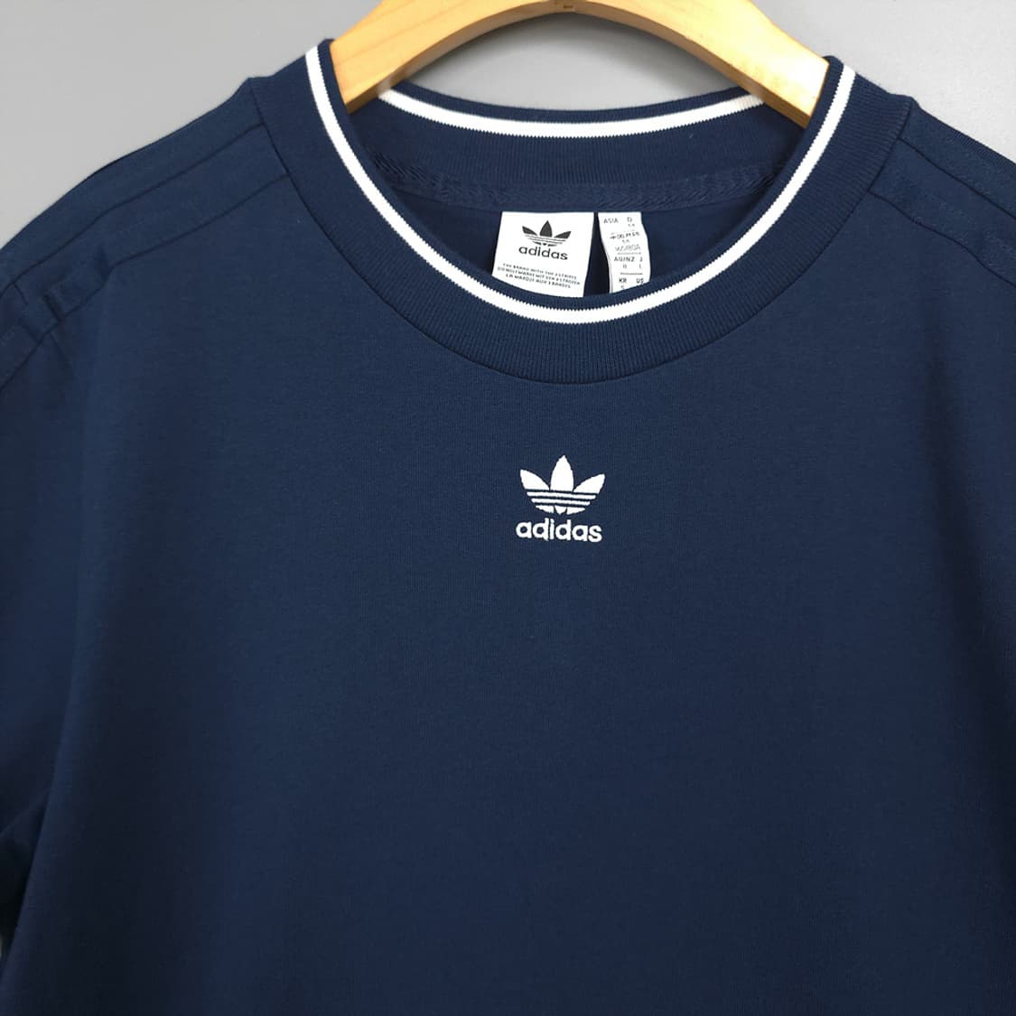 아디다스 Adidas 반팔 원피스 네이비 S 상품이미지2