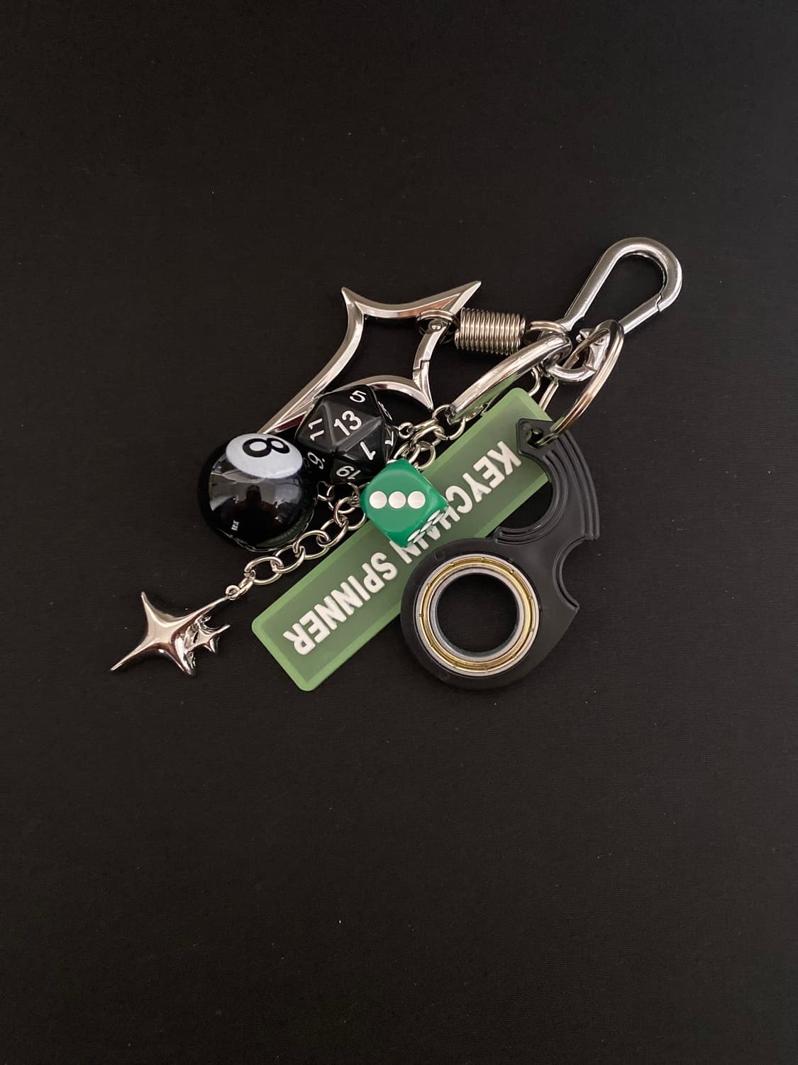 회전 스피너 다이스 키링 상품이미지2