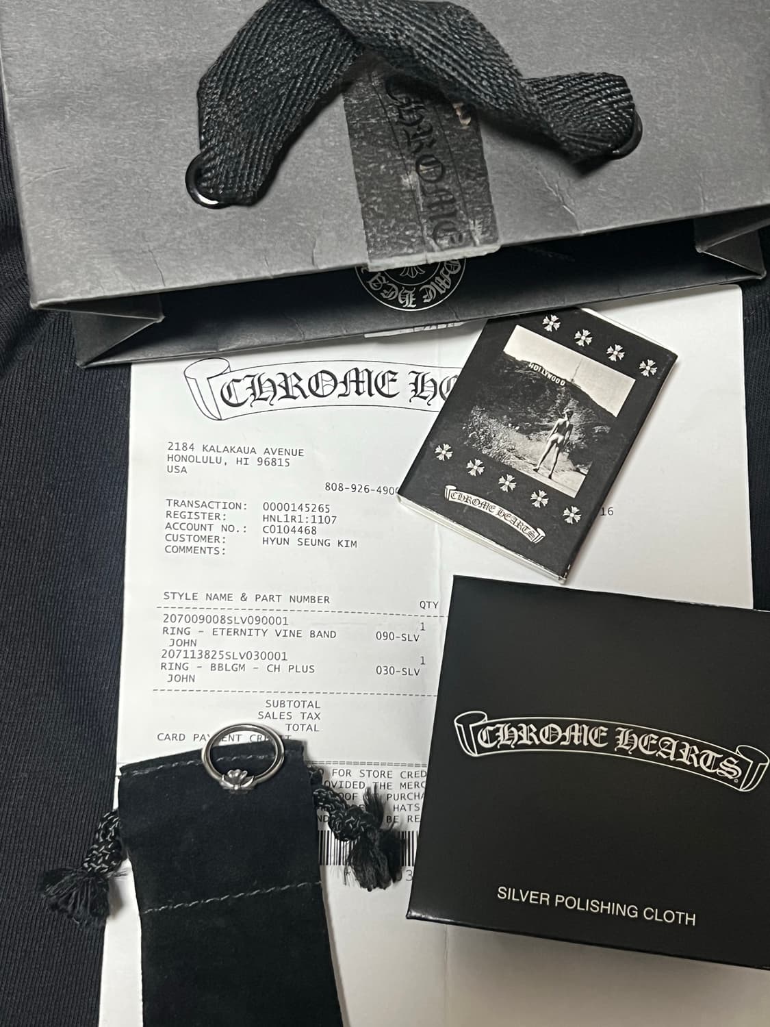 [us3] 크롬하츠 ch 플러스 버블검링 상품이미지1