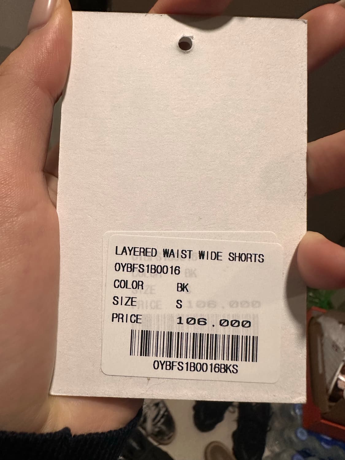 오와이 카모 레이어드 버뮤다팬츠 상품이미지3
