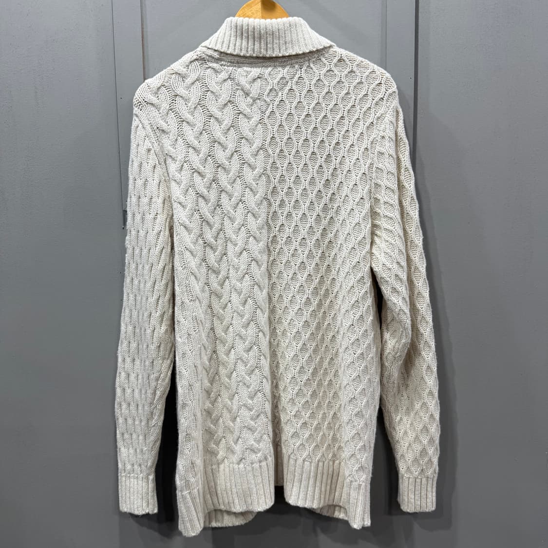 XL 타미진스 케이블 니트 가디건 상품이미지2