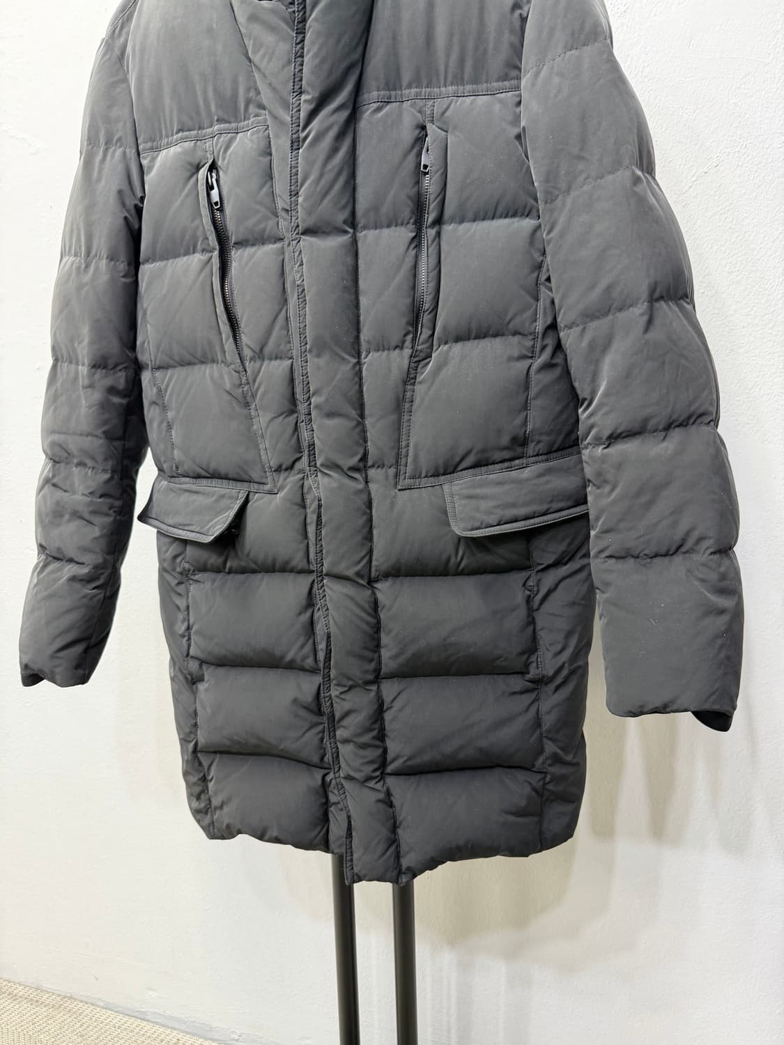 정품) 타임옴므 한섬 남성 패딩 100 상품이미지3