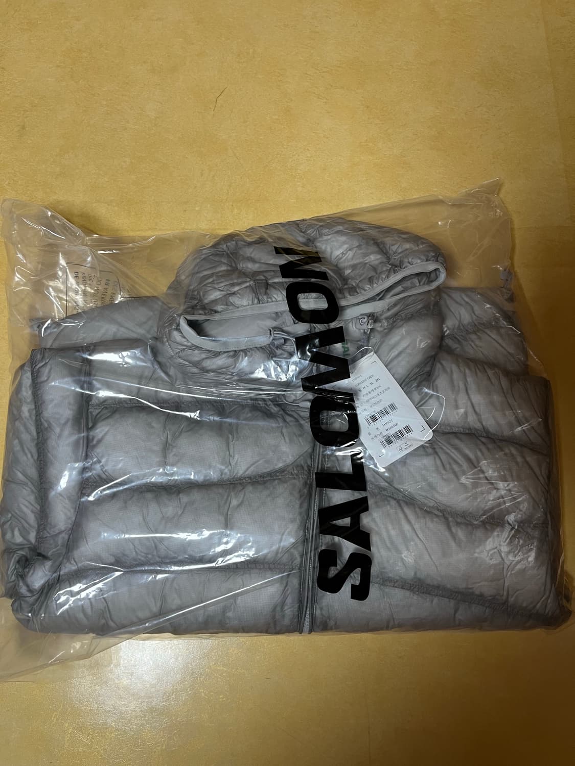 살로몬 유니크로스 인슐레이션자켓 라이트그레이 새상품 팝니다. 상품이미지4