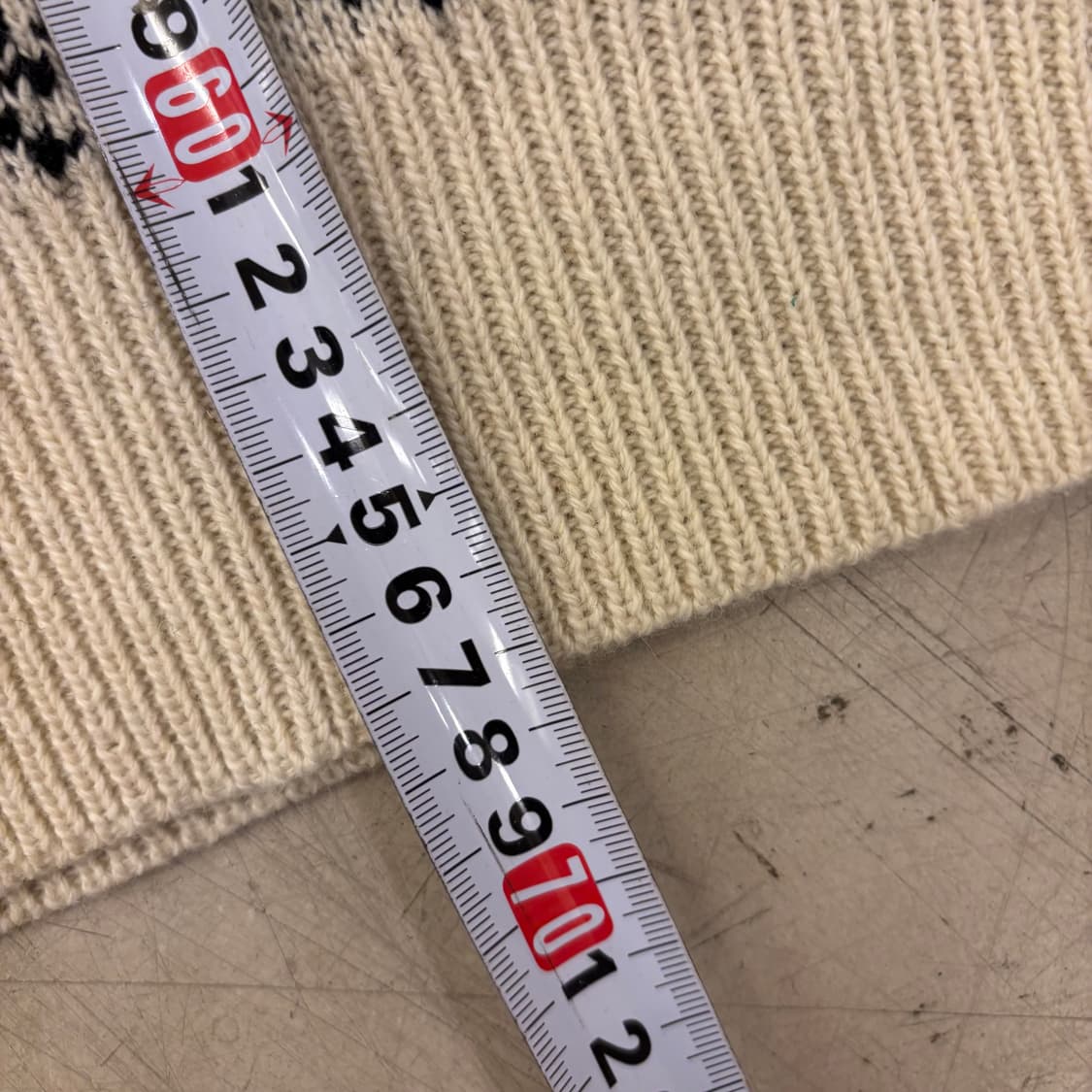 오션퍼시픽 패턴 니트 상품이미지4