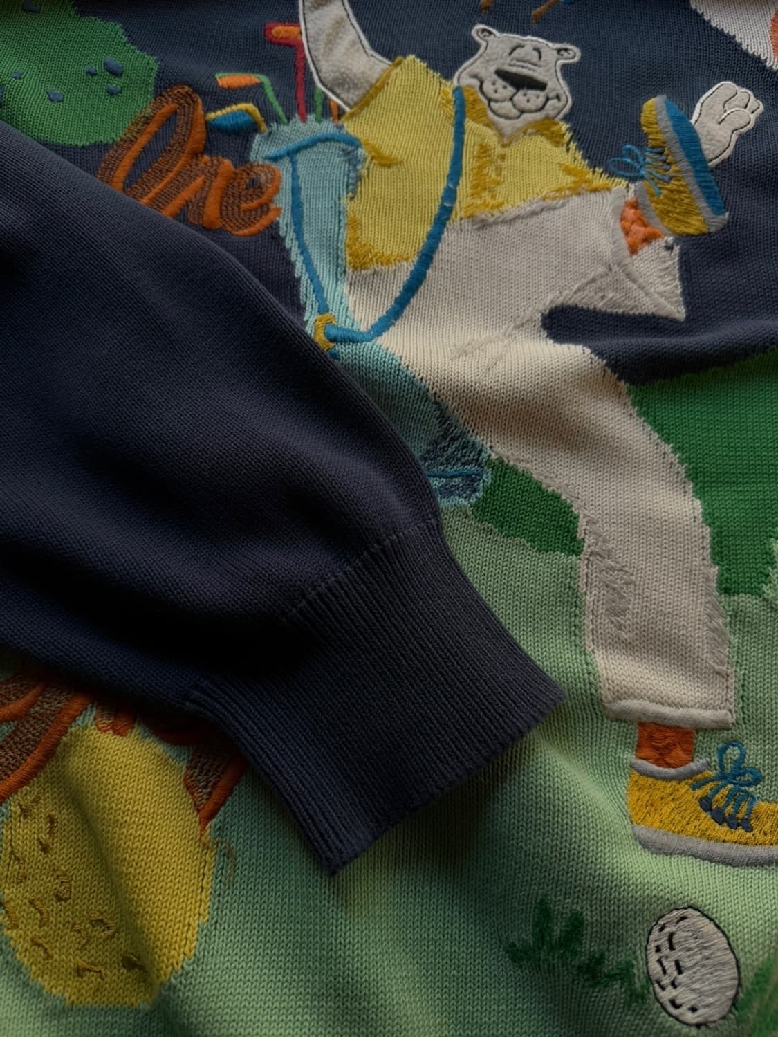 아이스버그 그래픽 니트 105 상품이미지10