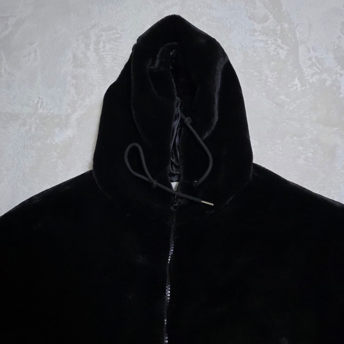 (3)SCENT 공용 오버핏 밍크퍼 후드 점퍼  상품이미지2