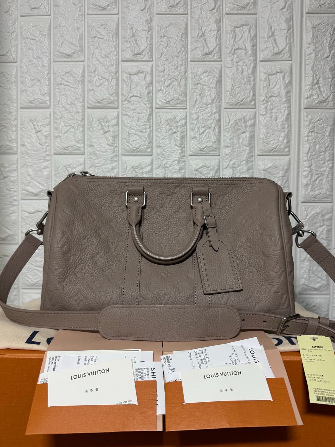 [35] 루이비통 토뤼옹 키폴 35 트프 그레이 상품이미지1