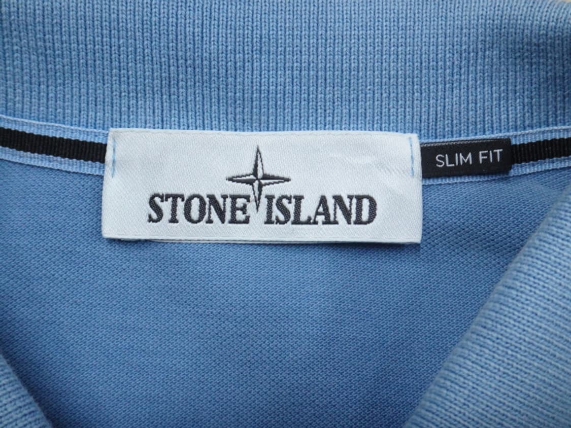 (M) 스톤아일랜드 13주년 로고 패치 카라 티셔츠 상품이미지7