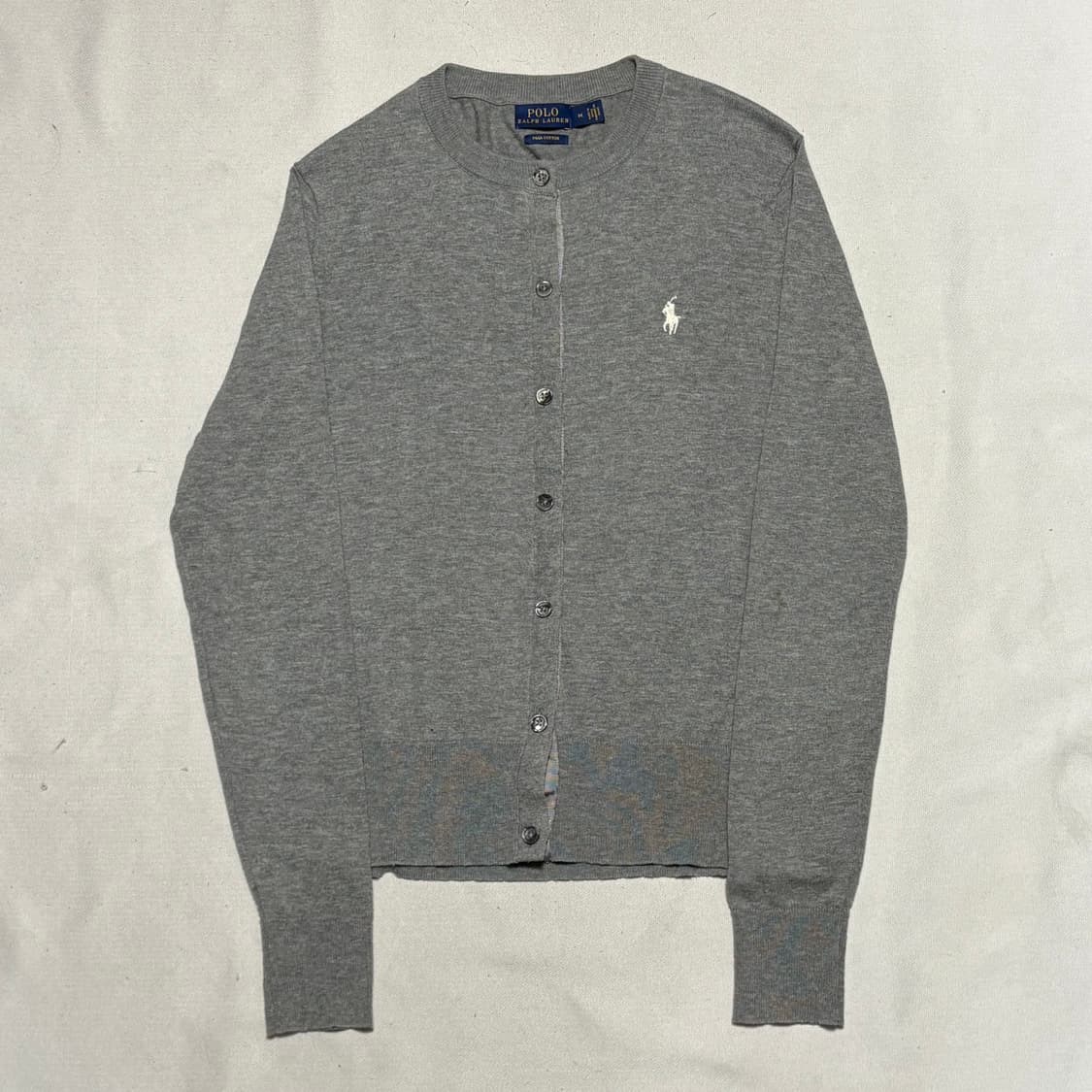 M 폴로랄프로렌 여성용 피마코튼 가디건 상품이미지2