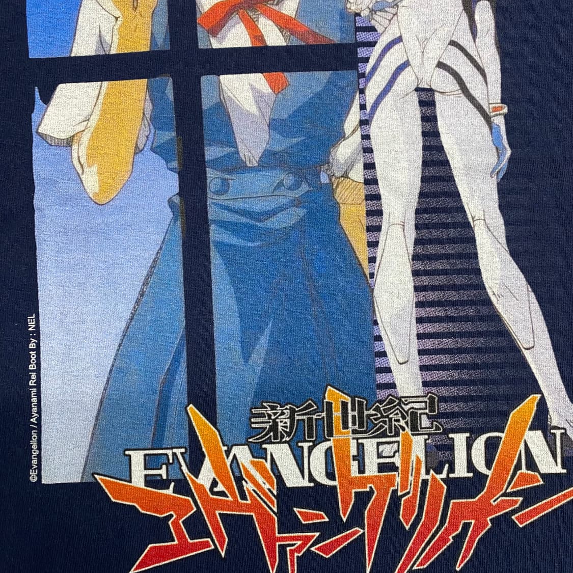 에반게리온 레이 부틀렉 애니메이션 티셔츠 상품이미지7