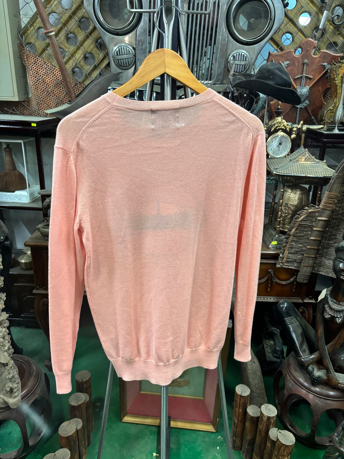 마커스 루퍼 메리노 울 100% 시퀸 립 니트 스웨터 상품이미지4