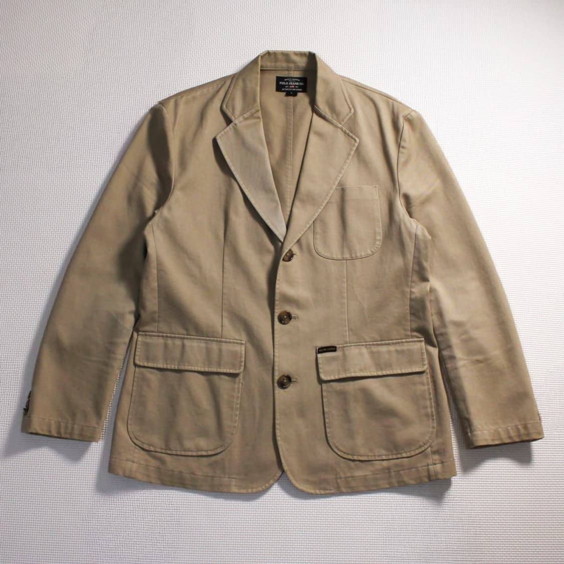 Polo 폴로 랄프로렌 베이지 블레이저 자켓 상품이미지1